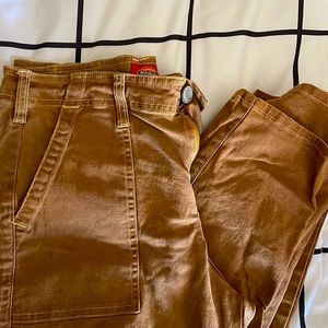 size 5 ✨never worn✨ Dickies utility style tan jeans